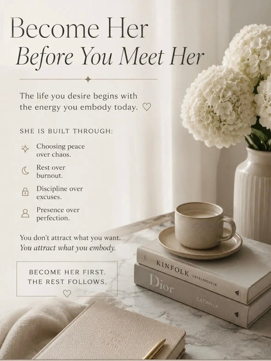 Become Her Before You Meet Her