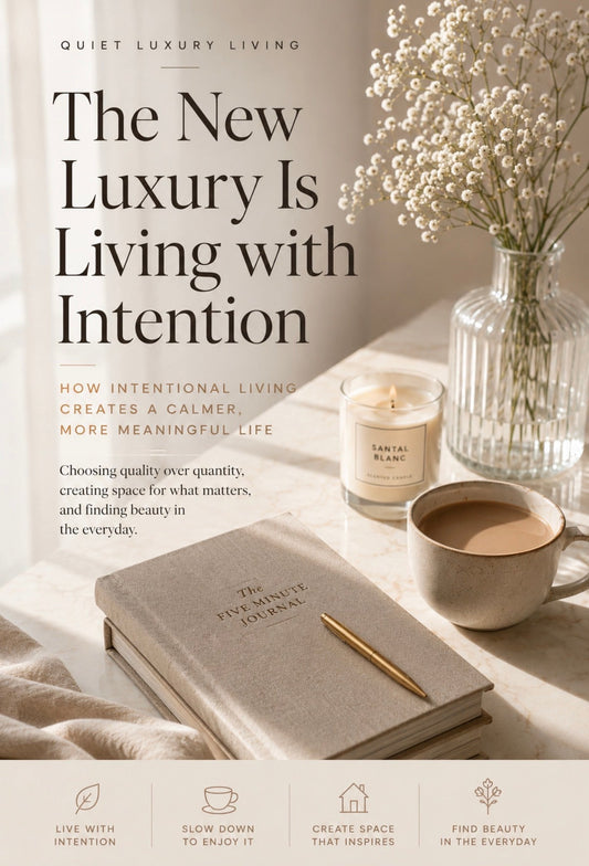 The New Luxury Is Living with Intention