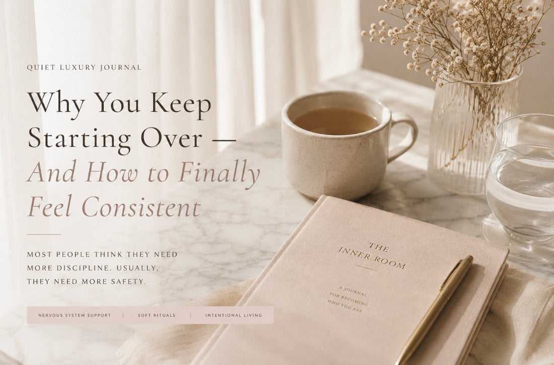 Why You Keep Starting Over — And How to Finally Feel Consistent